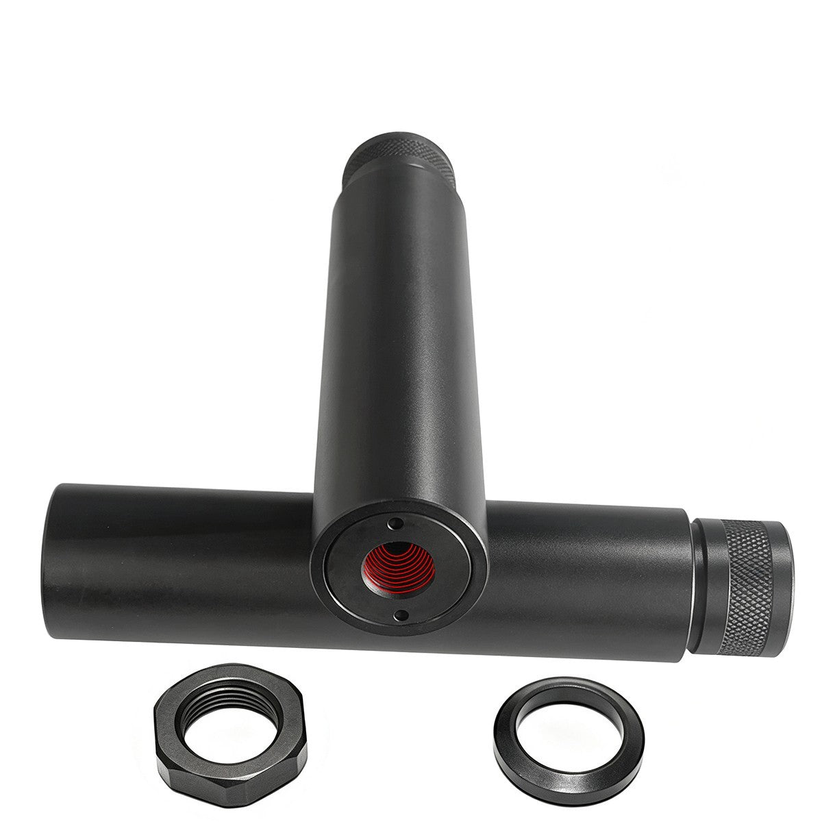 5.5 Inch Aluminum Barrel Cover for .223 5.56 Rifles - 1/2X28 TPI Slip Over