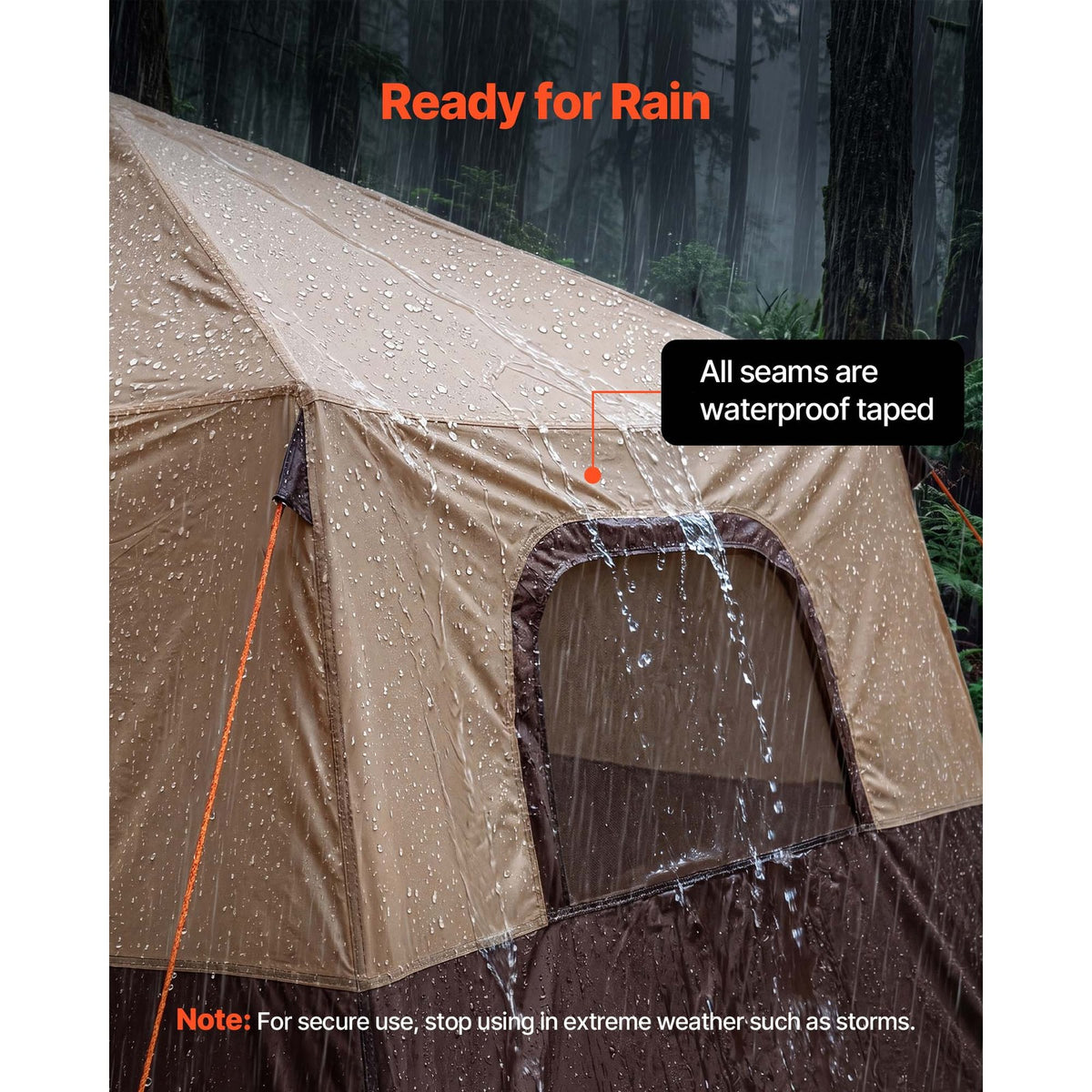Rechargeable Inflatable Camping Tent Pump for 2-8 Person Tents