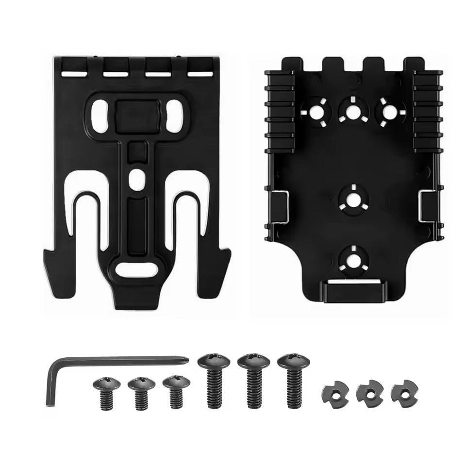 Universal Duty Holster Quick Locking System Kit with QLS-19 & QLS-22