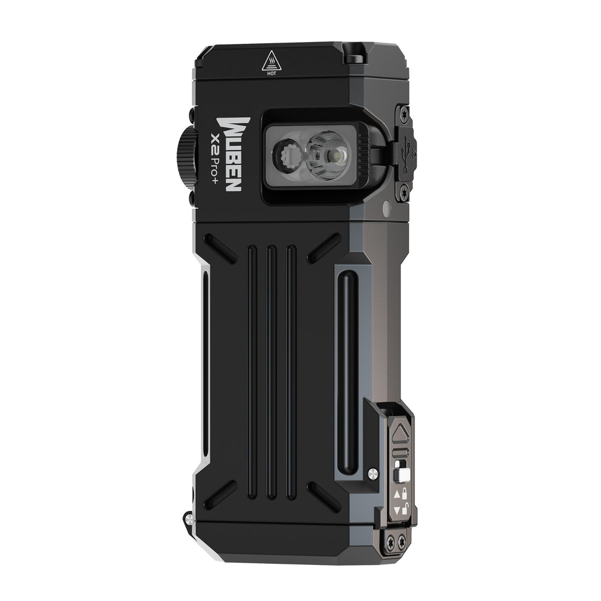 Rechargeable LED Flashlight 1500LM Waterproof Magnetic Emergency Light