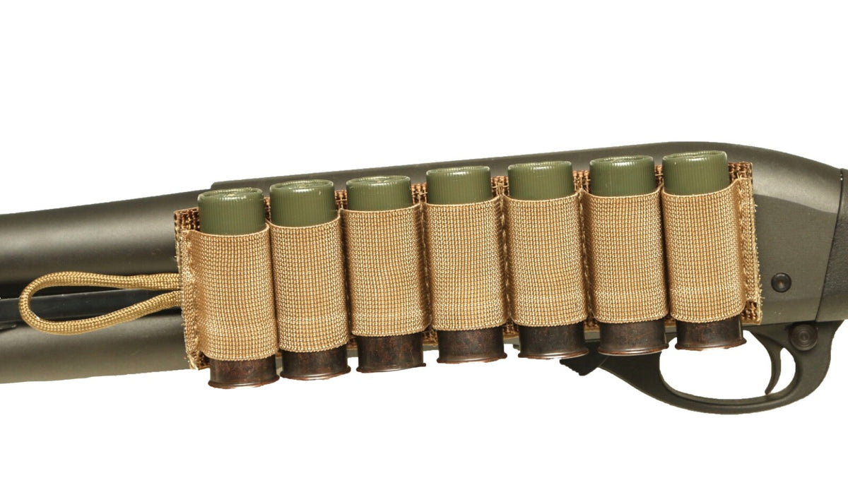 Shotgun Card Holder for 12GA with Hook & Loop Sticky Backing