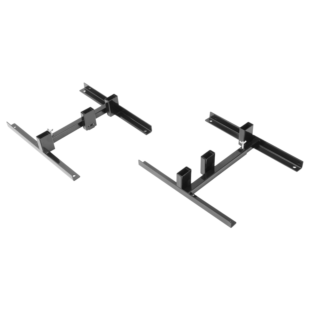 Adjustable Steel Target Stand Base for Paper Silhouette Shooting 2-Pack
