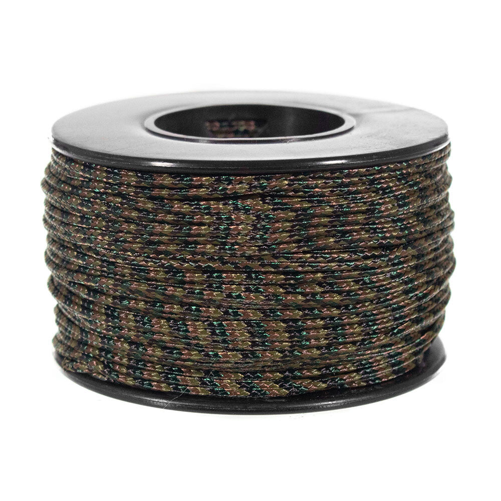 Micro Paracord 125 Ft Spool - Strong Nylon Utility Cord for Crafts & Outdoor Use