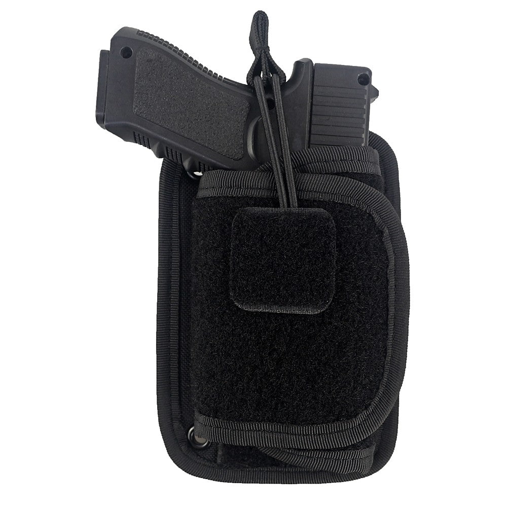 Universal Pistol Holster Handgun Panel Holder with Hook and Loop Fastener