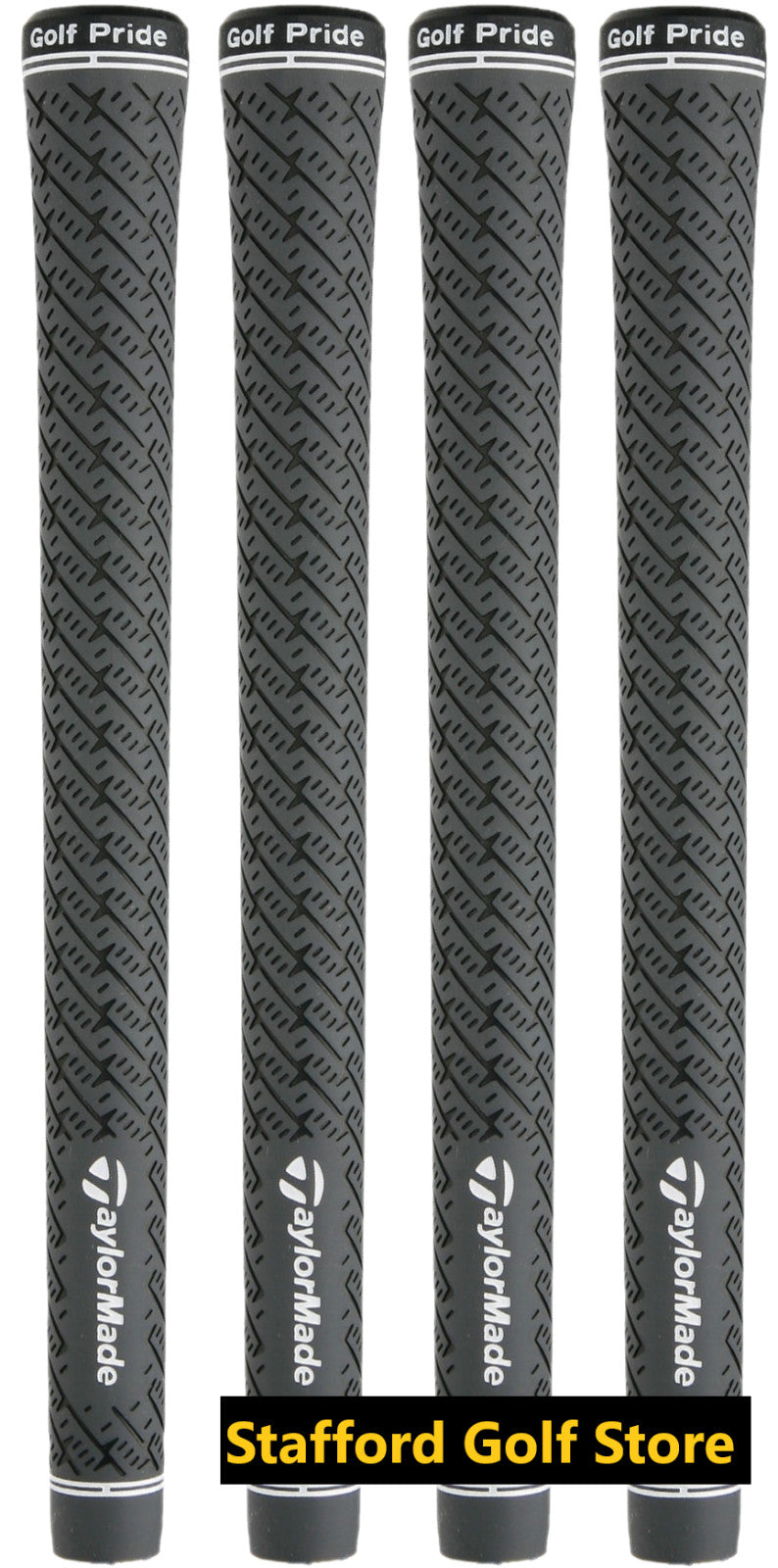 Golf Grip Set of 5-8 Pairs TaylorMade Z-Grip Standard Golf Club Grips Gray Black