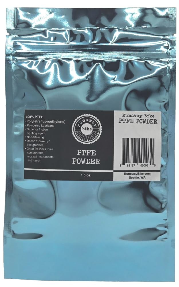 PTFE Dry Lubricant Powder for Chains Bearings & Mechanical Parts