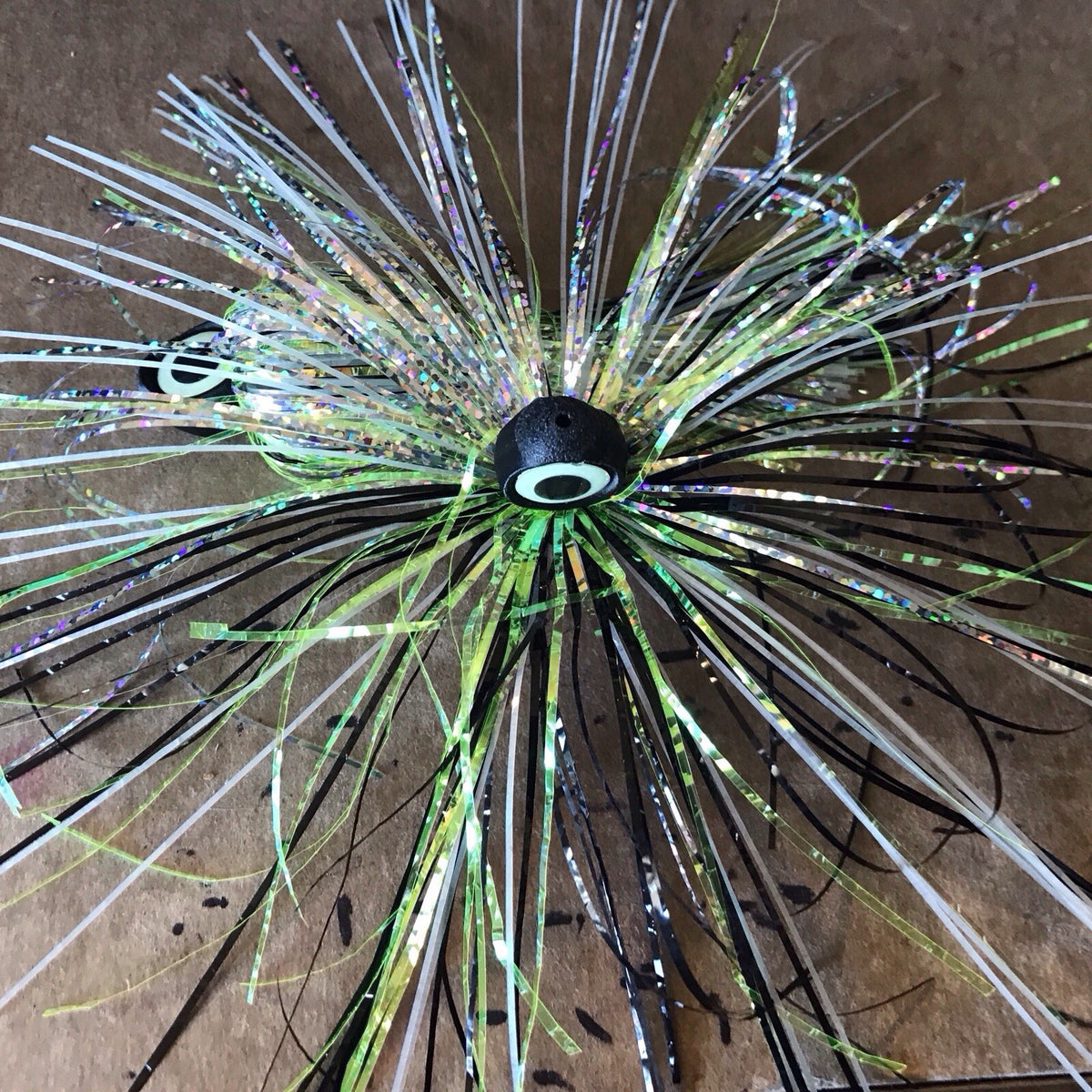 Big Eyes Salmon Trolling Flies Pack of 2 - 4 Inch Rigged Saltwater Lures