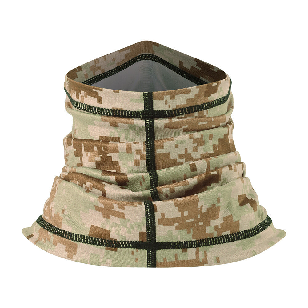 Breathable Tactical Balaclava Neck Gaiter Half Face Mask for Outdoor Activities