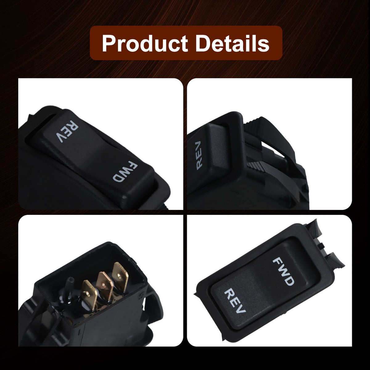 Electric Motor Reversing Switch for EZGO TXT PDS Golf Cart 2003+