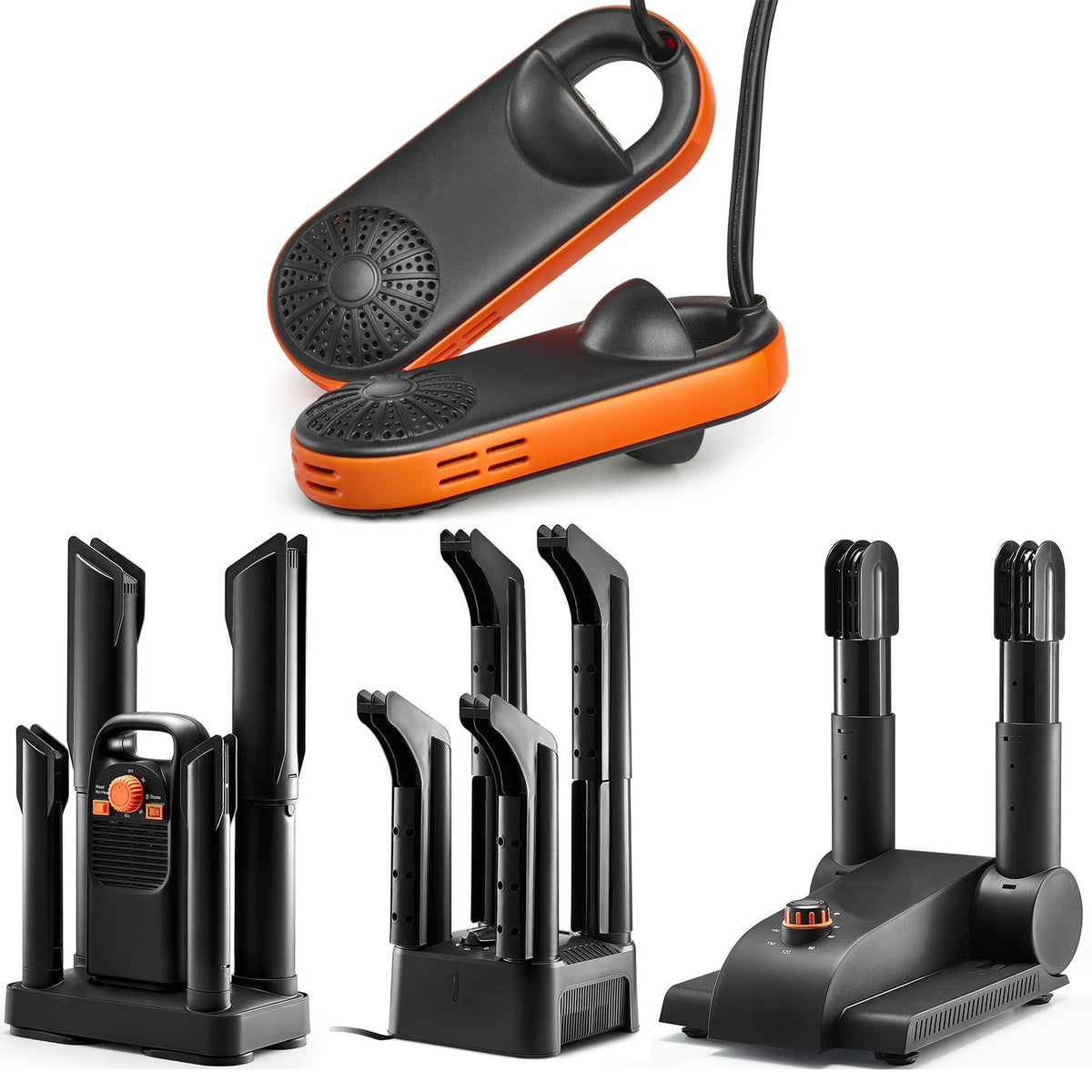 Electric Shoe Dryer with 360° Warm Air and Timer for Fast, Safe Drying