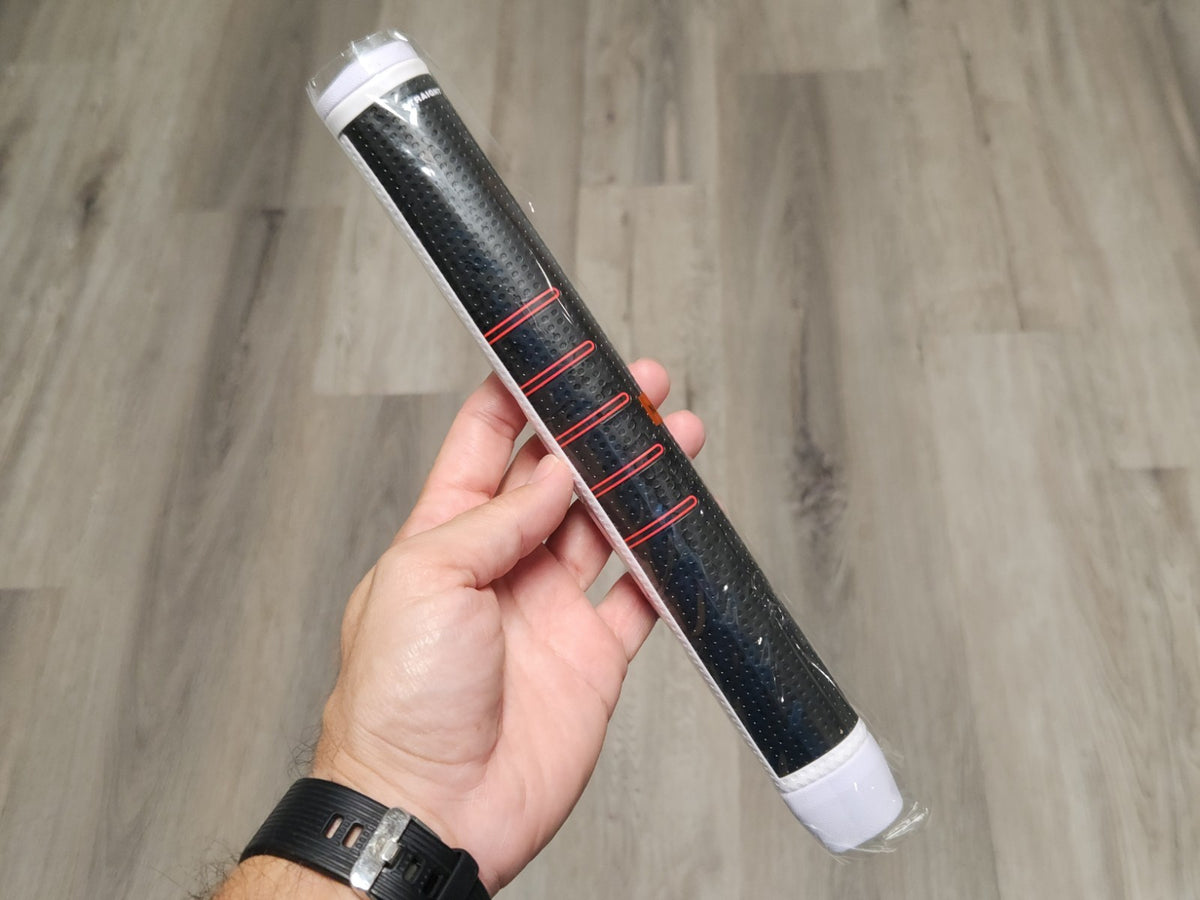 Golf Pride Zero Taper Putter Grip Large Straight Black White Red