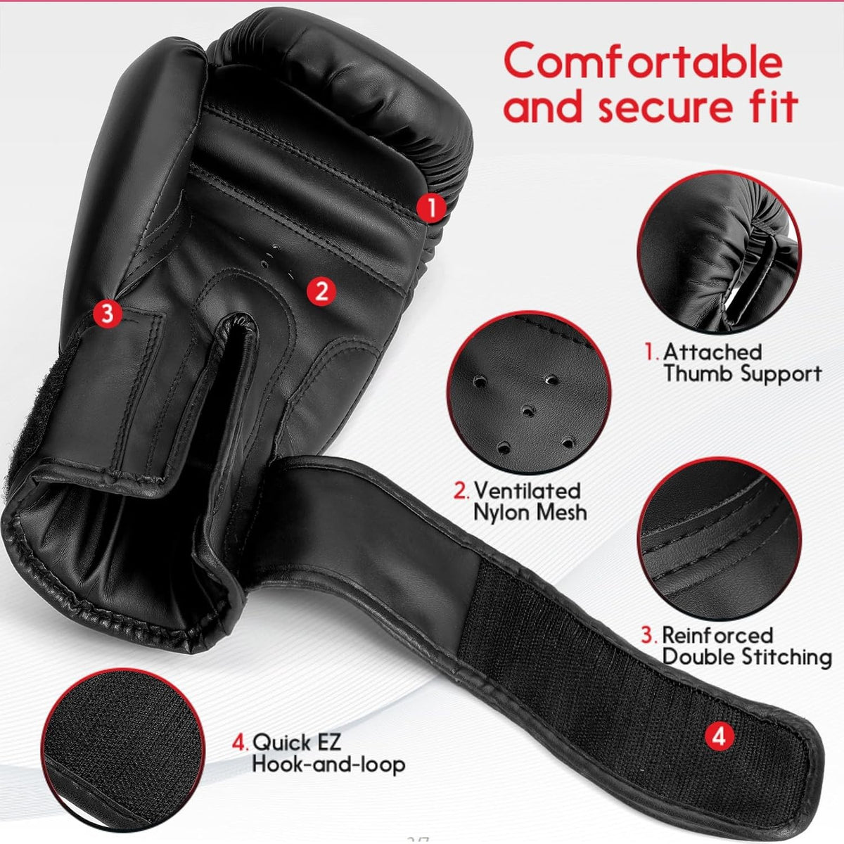 Kids Boxing Gloves for Boys and Girls, Youth Training Gloves 3-15 oz