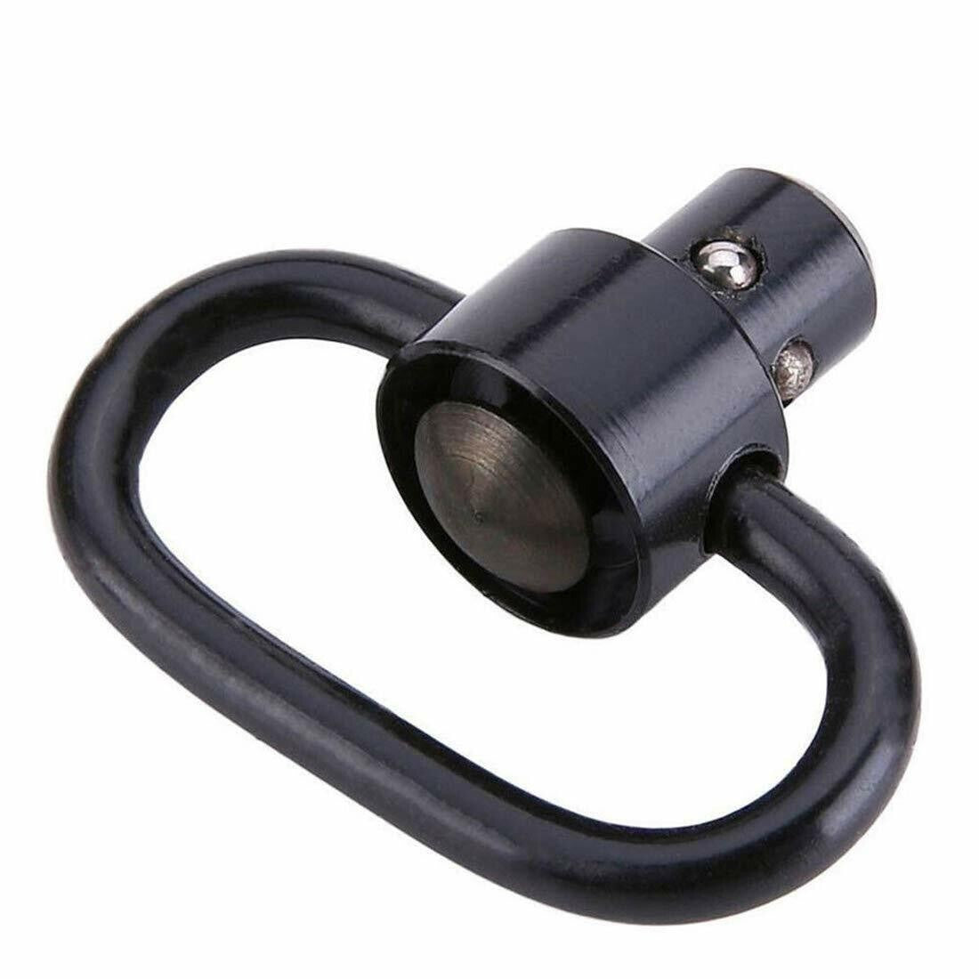 Heavy Duty 1.25-Inch Quick Detach Rifle Sling Swivel Mounts - 2 Pack