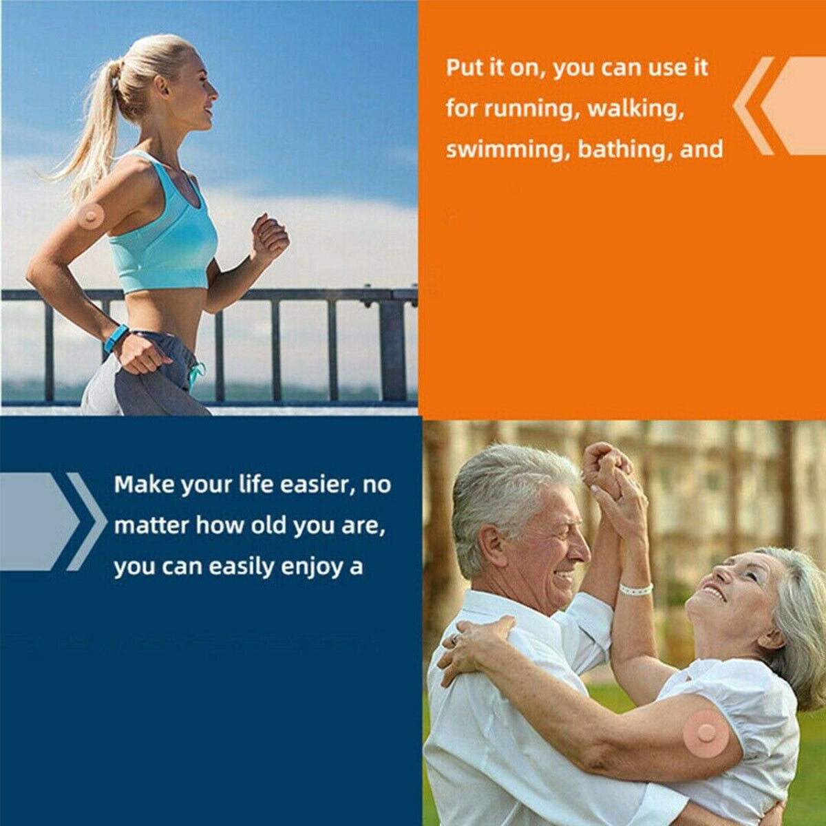 Waterproof Adhesive Sensor Patches for Freestyle Libre Glucose Monitors