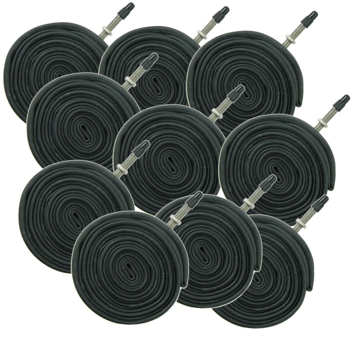 Bike Inner Tubes 700x28-35c / 27x1-1/8-1-1/4 Threaded Presta Valve - Multiple Quantity