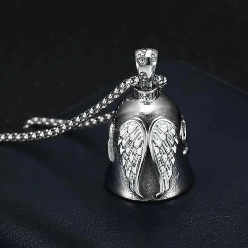 Angel Guardian Motorcycle Bell - Bicycle & Bike Safety Horn with Angel Design