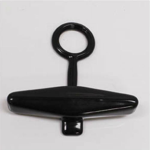 Vinyl T-Handle Cover for Trailer Door Lock - Black