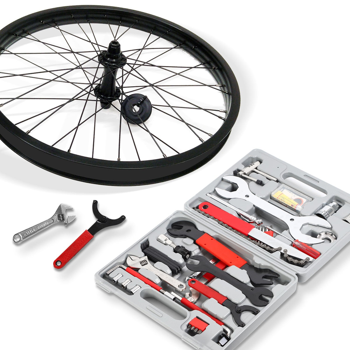 44-Piece Bike Repair Tool Kit Set for Bicycle Maintenance and Cycling
