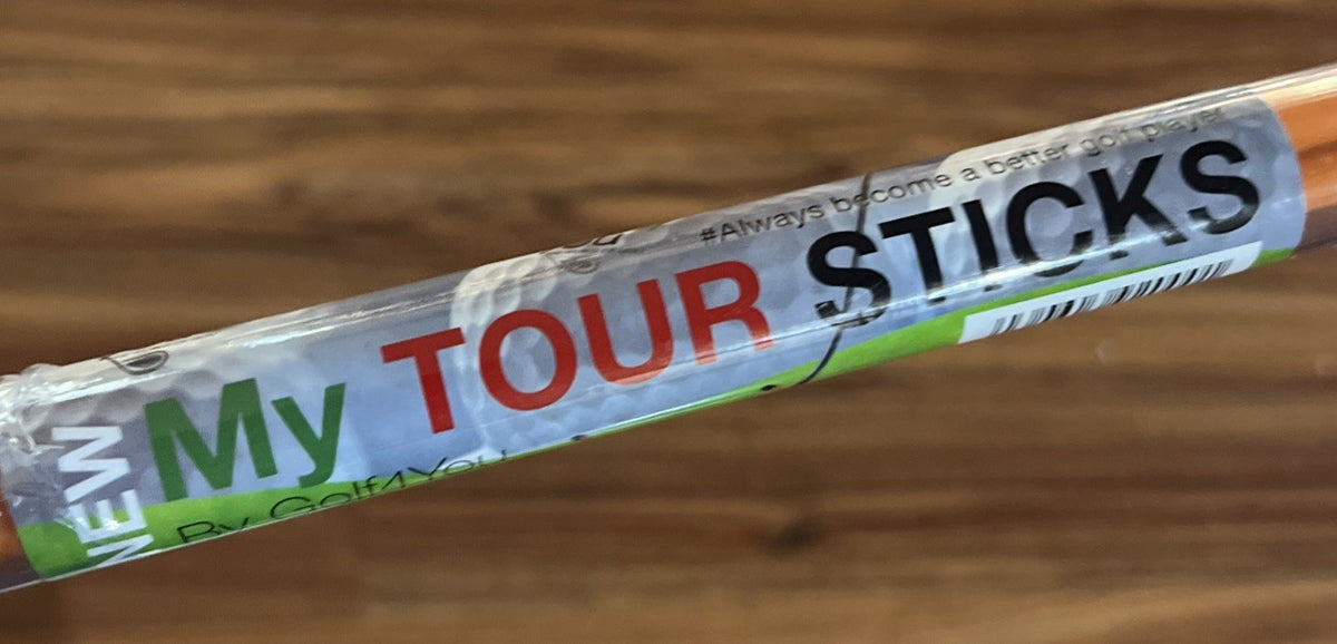 Golf Alignment Sticks Swing Training Aids - Orange Golf Practice Equipment