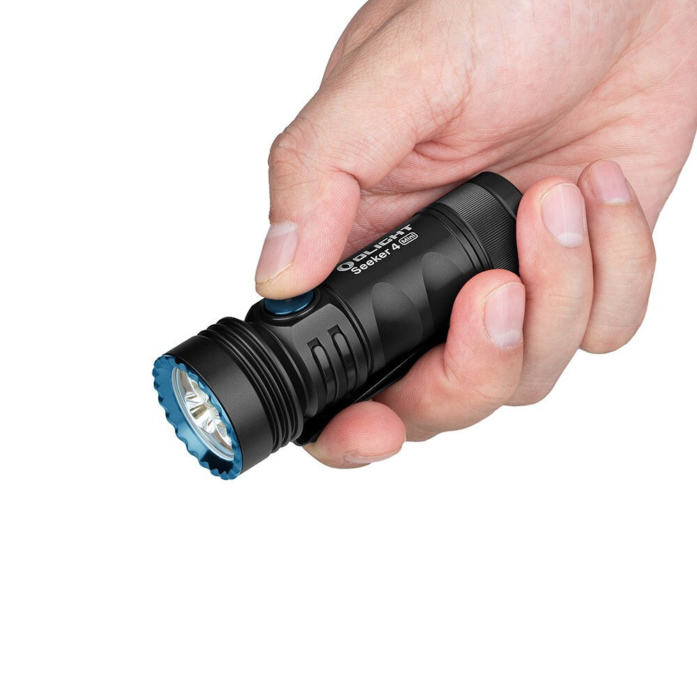 LED Flashlight with UV and White Light, 1200 Lumens, Compact Waterproof