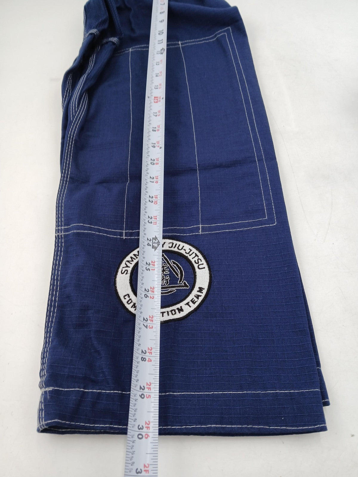 Kids Brazilian Jiu Jitsu Gi Uniform Blue M2 380 GSM with White Belt