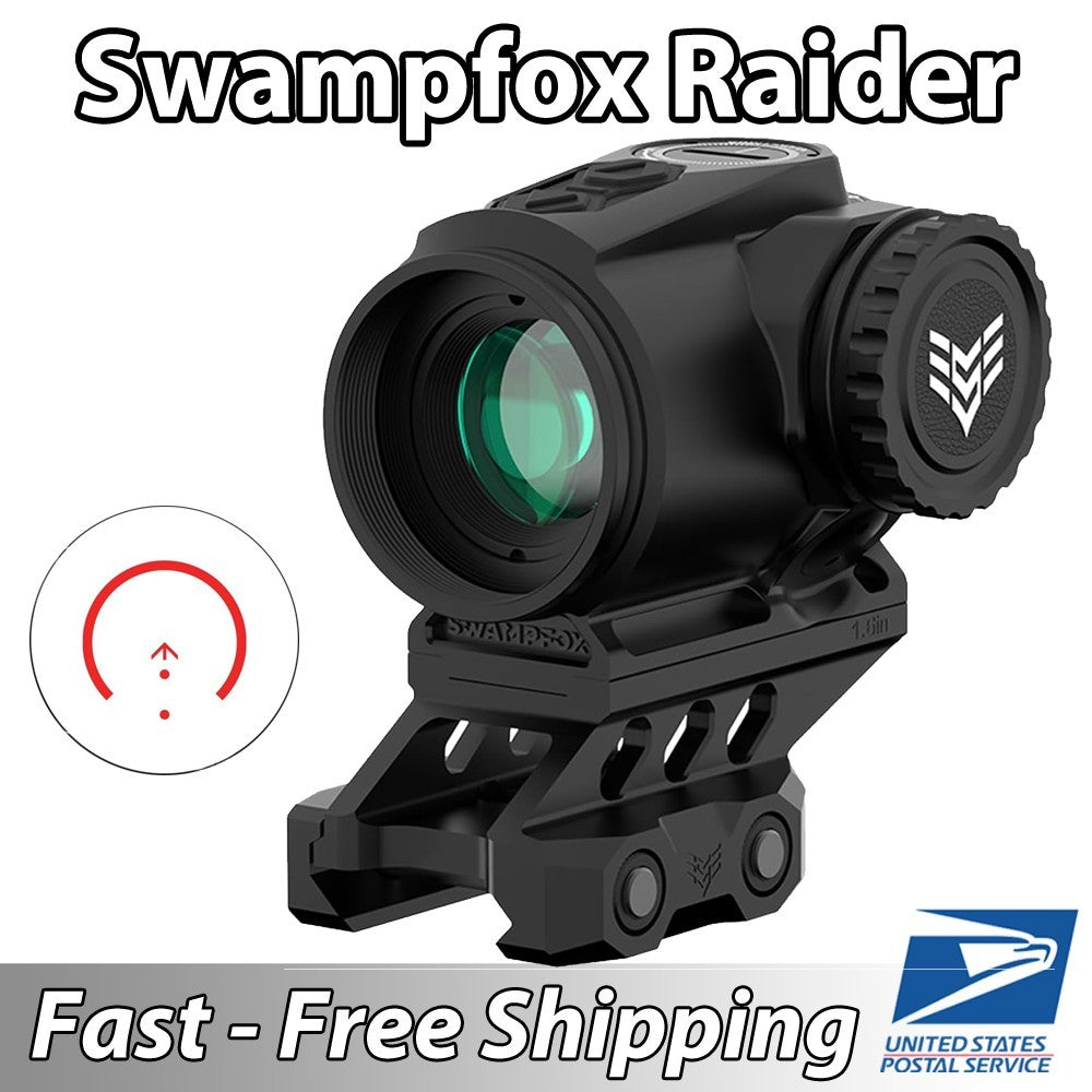 Swampfox Raider Prism Sight with Red BRC Reticle & Aimpoint T2 Footprint