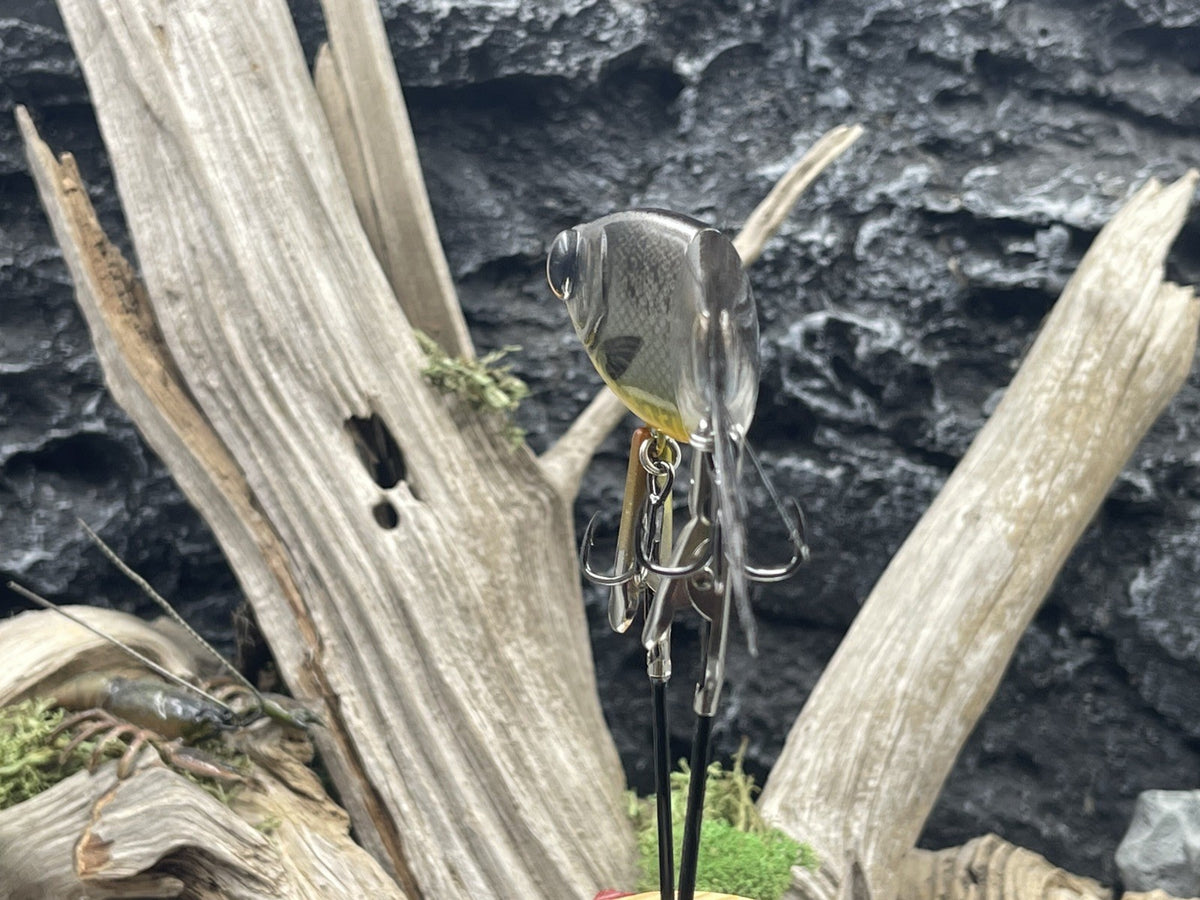 Custom 4.72 Inch Largemouth Bass Glidebait - Soggy Bottom Boy Style