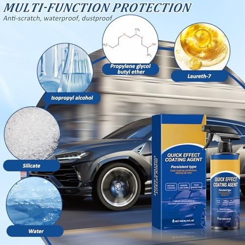 Car Quick-Acting Coating Spray 3-in-1 High Protection & Shine