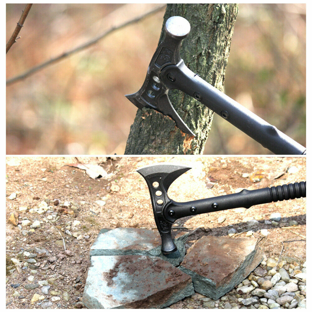 16-Inch Tactical Survival Hatchet with Sheath - Camping & Emergency Tool