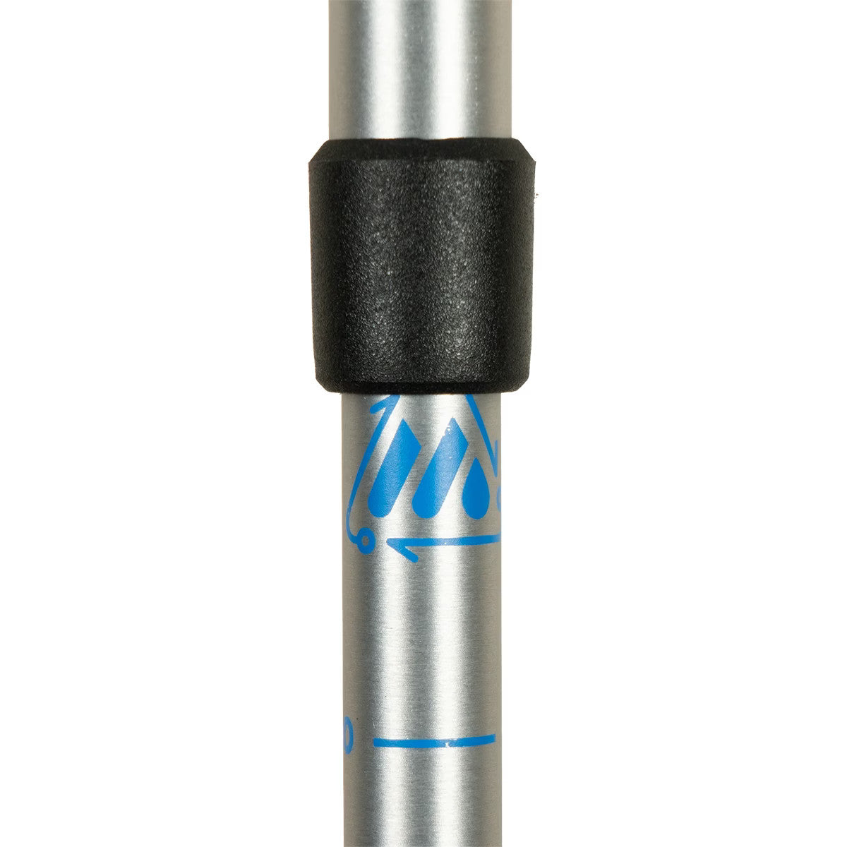Kids' Adjustable Ski Poles - Blue, Grow with Them, Recycled Aluminum