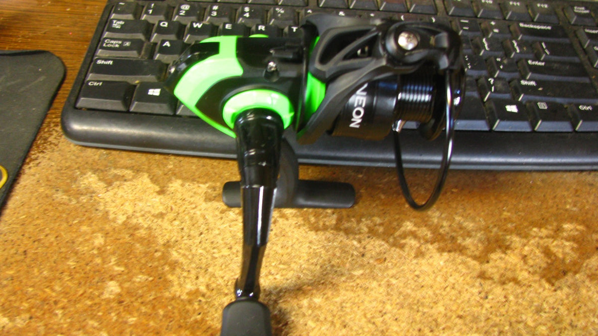 13 Fishing Neon Spinning Reel Size 10 - Lightweight, Durable, Free Shipping