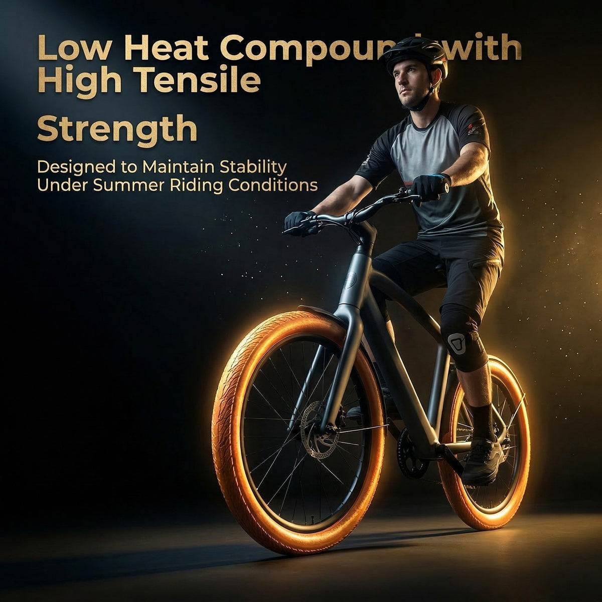 24-Inch Bike Inner Tubes Set - 2 Pack with Tire Levers, Schrader Valve