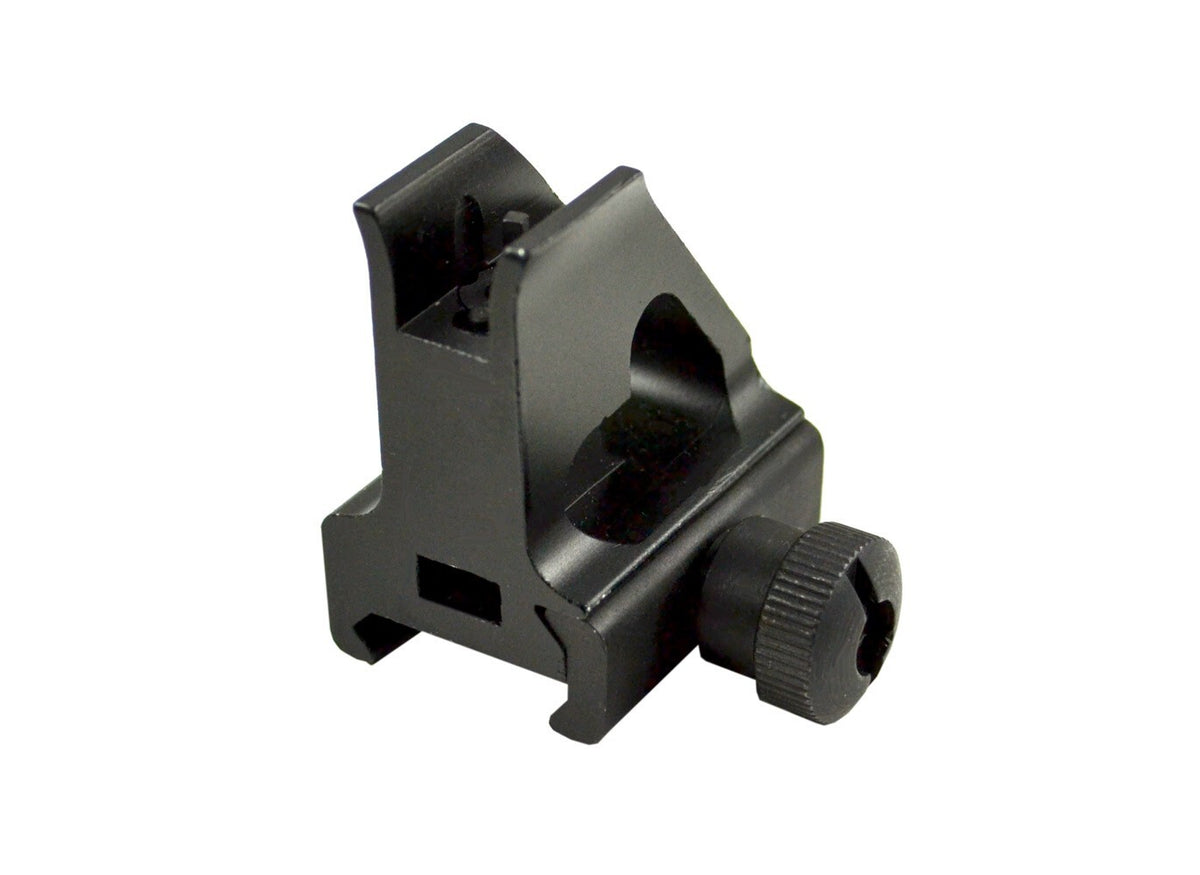 Aluminum Fixed Front Backup Sight Post for Rails Black
