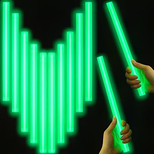 14-Inch Emergency Glow Sticks Jumbo Light Set for Camping Survival