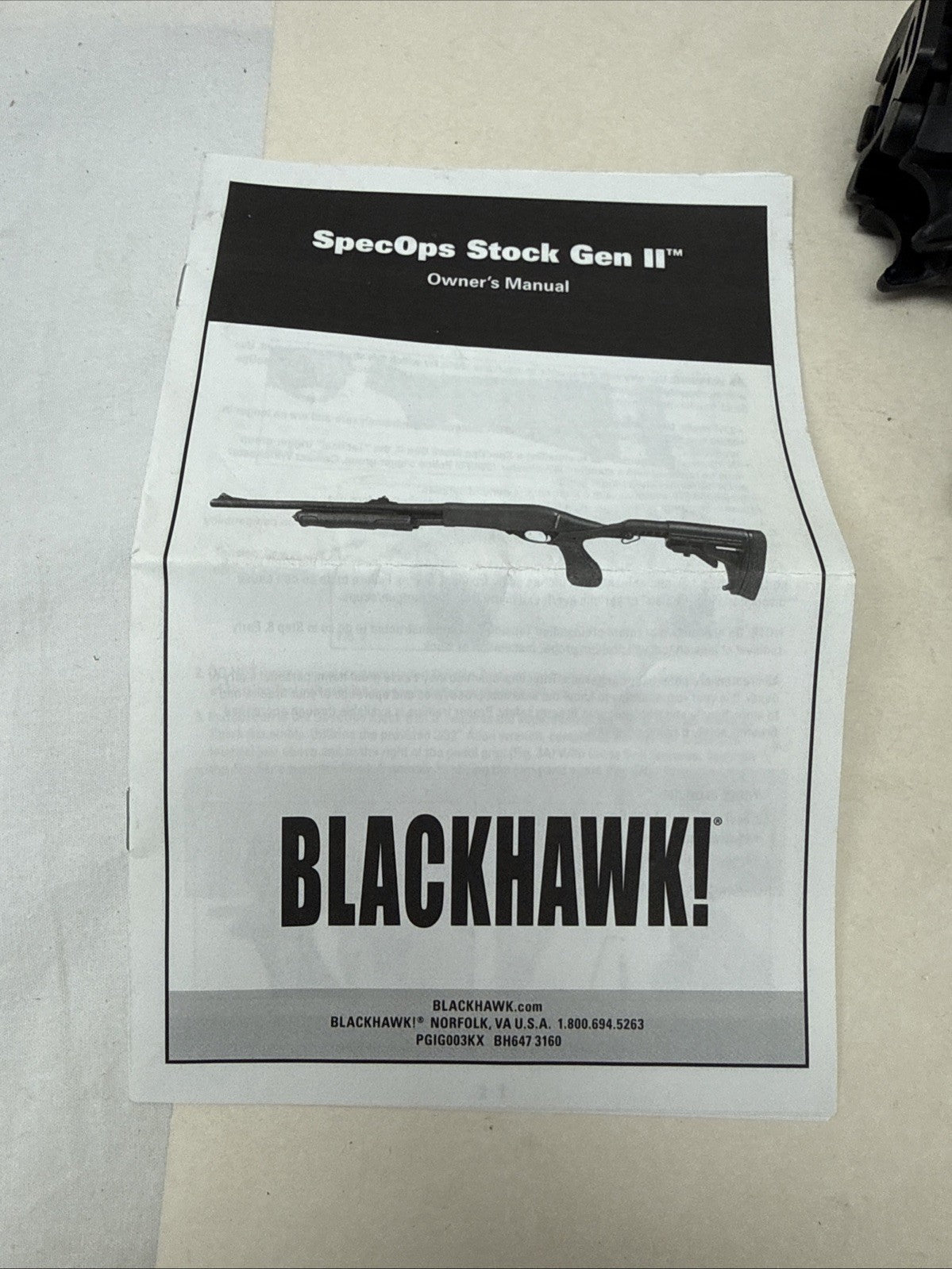 Recoil Buffer Kit for Remington 870 Shotgun - Blackhawk Knoxx SpecOps Stock Gen II BH6404