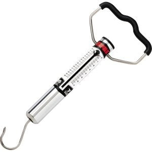 50lb Mechanical Fish Scale with Stainless Steel Hook and Handle