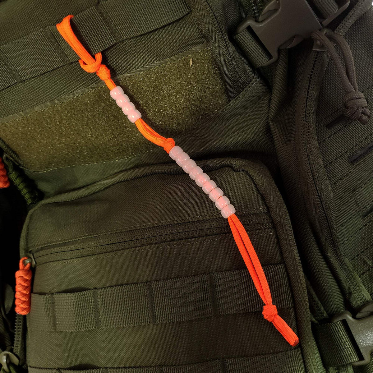 Pace Count Beads for Navigation & Land Orienteering - Phosphorescent Glow