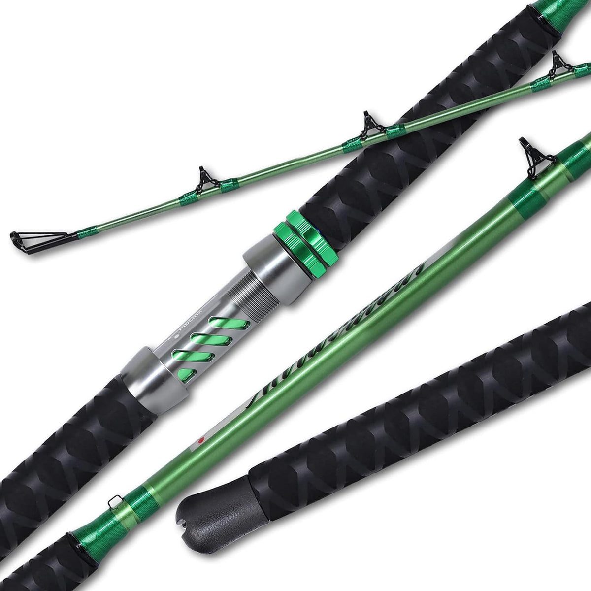 Heavy Duty Catfish Fishing Rod - Portable 1/2/3 Piece Casting Pole