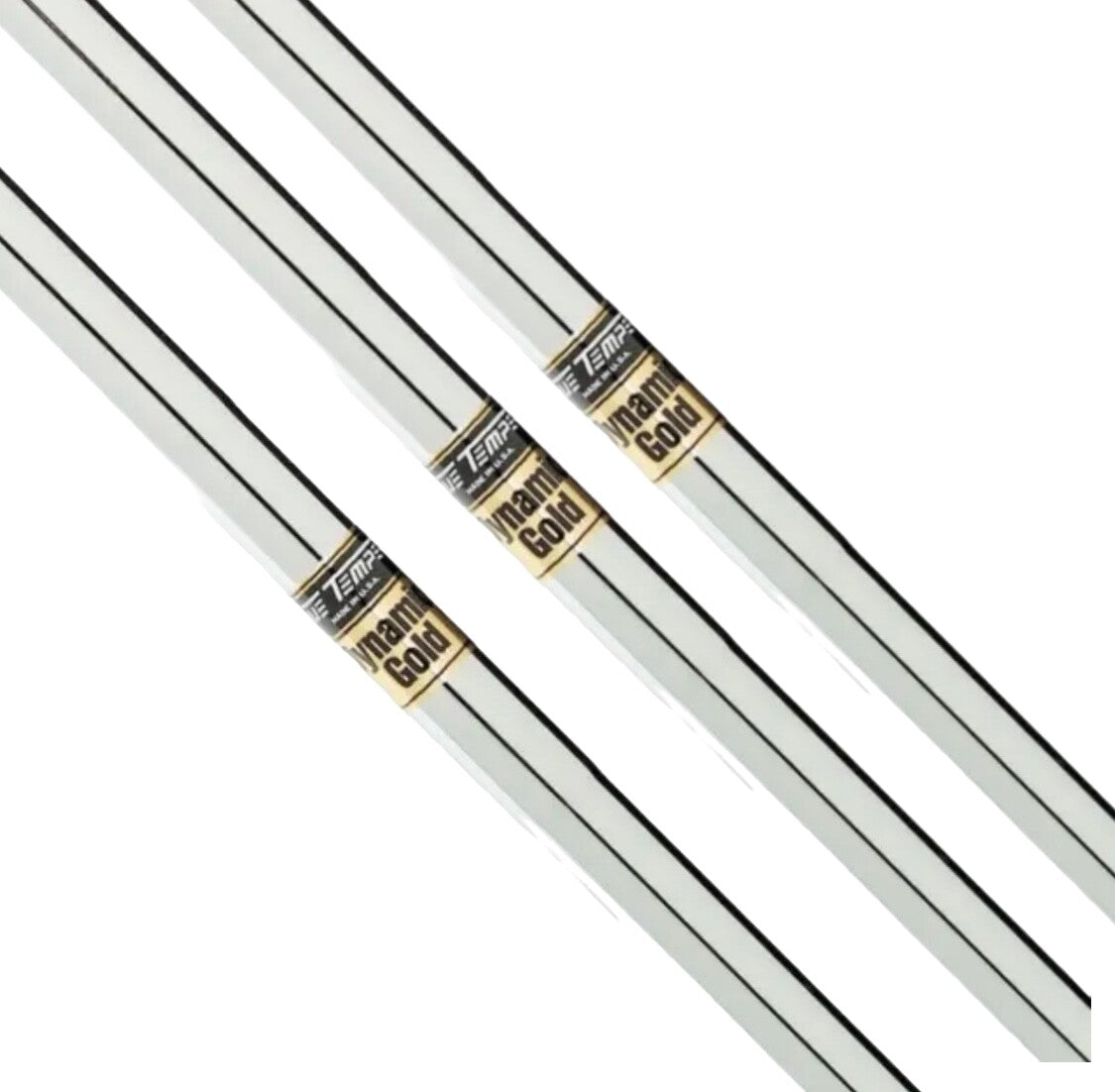 Golf Iron Shaft Sets - Steel Dynamic Gold .370" Flex Options