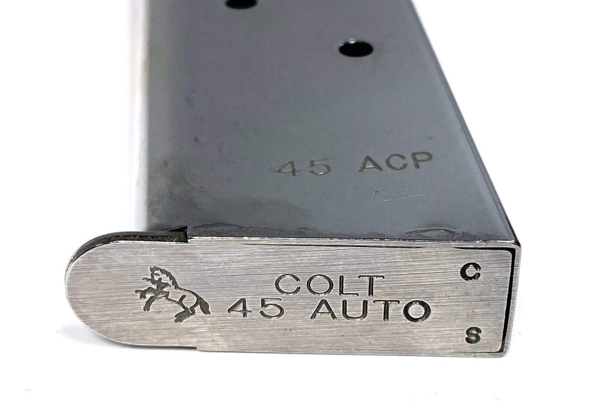 Colt 1911 45 ACP Stainless Steel Magazine 7-Round 3 Pack for Government & Commander Pistols