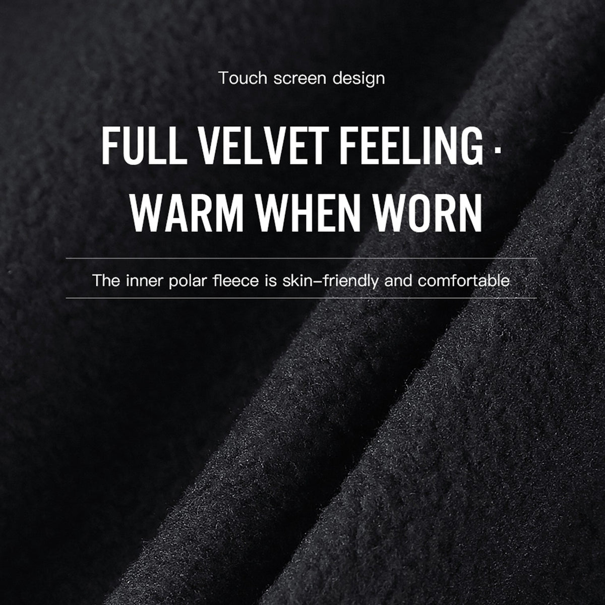 Thermal Winter Gloves with Touchscreen & Anti-Slip Grip for Running and Driving