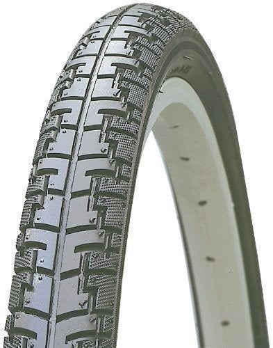 700x35c Rain V-Cut Wire Bead Bicycle Tire - Blackwall for Hybrid Cycling