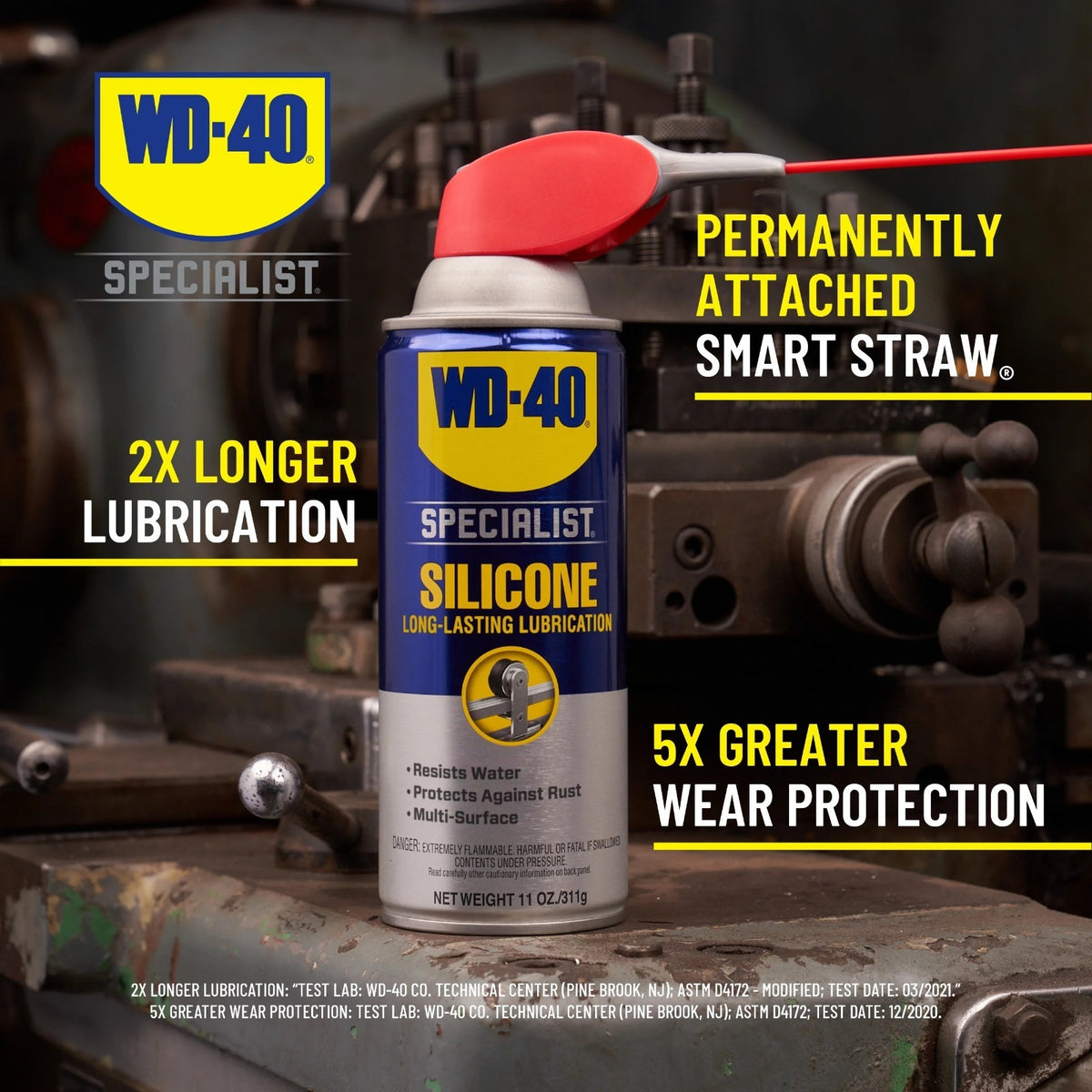 Silicone Lubricant Spray - Quick Drying, General Purpose 11oz Aerosol