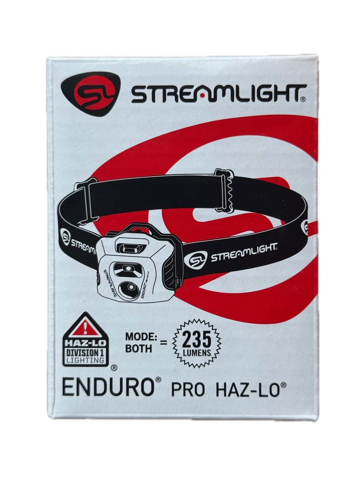Streamlight Enduro Pro Haz-Lo Headlamp Flashlight 235 Lumens AAA