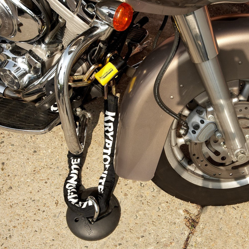 Kryptonite Bicycle Chain Lock with Disc Lock 150cm x 14mm Security