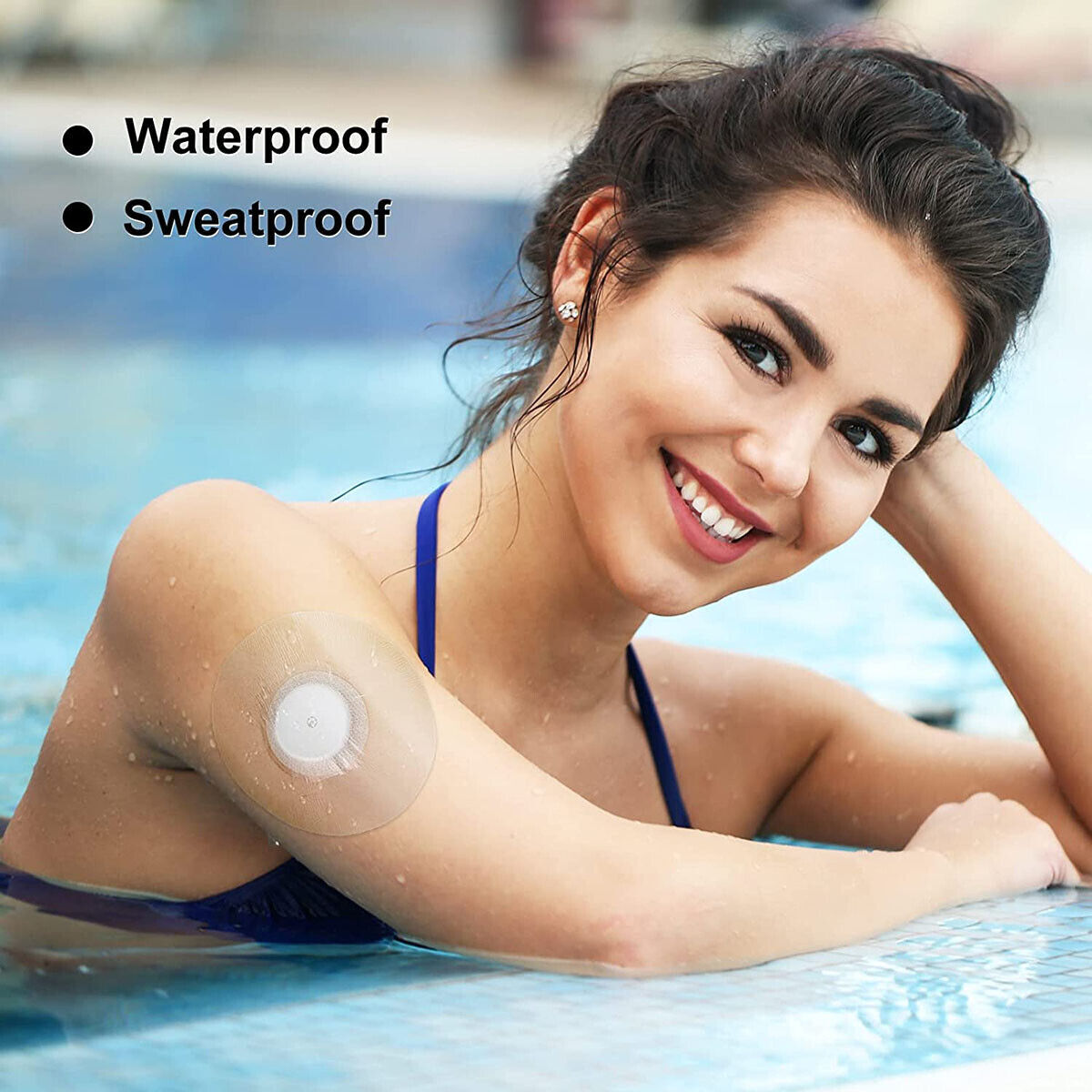 Waterproof Adhesive Sensor Patches for Freestyle Libre Glucose Monitors