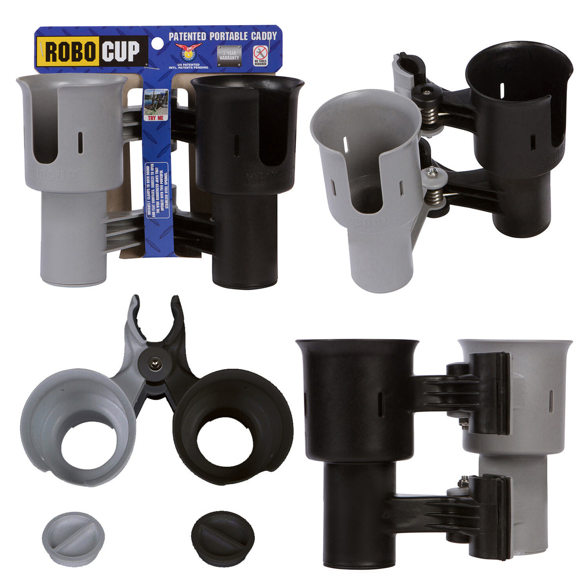 Multi-Color RoboCup Bundle with Holster and Plus - Durable Portable Clamping Tool