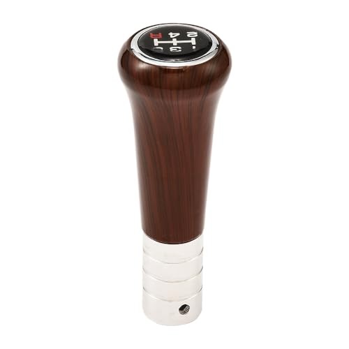 Universal Car Shift Knob with Wood Grain Finish for Manual Transmission