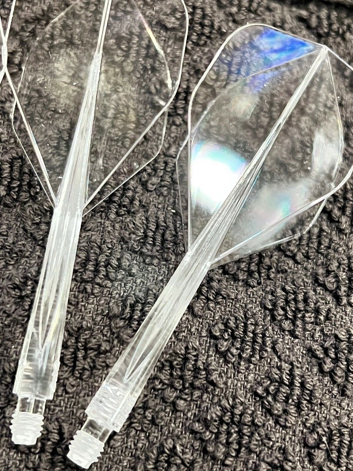 Condor Long 33.5mm Clear Small Flight System for Darts
