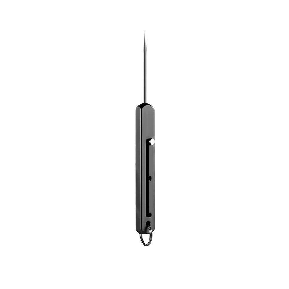 Titanium Pocket Toothpick Holder Portable Metal EDC Camping Tool